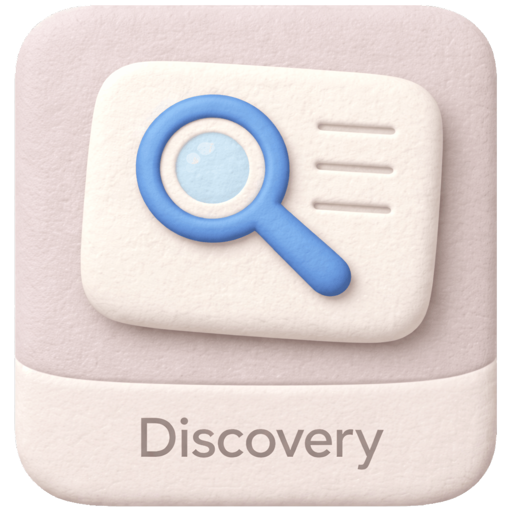 Discovery process icon